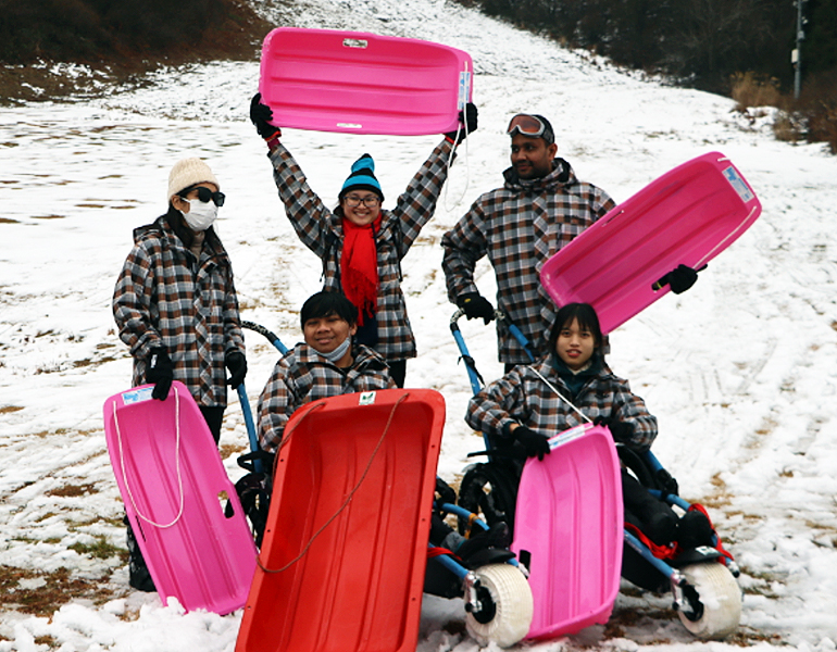 アジア第22期生スキー研修写真